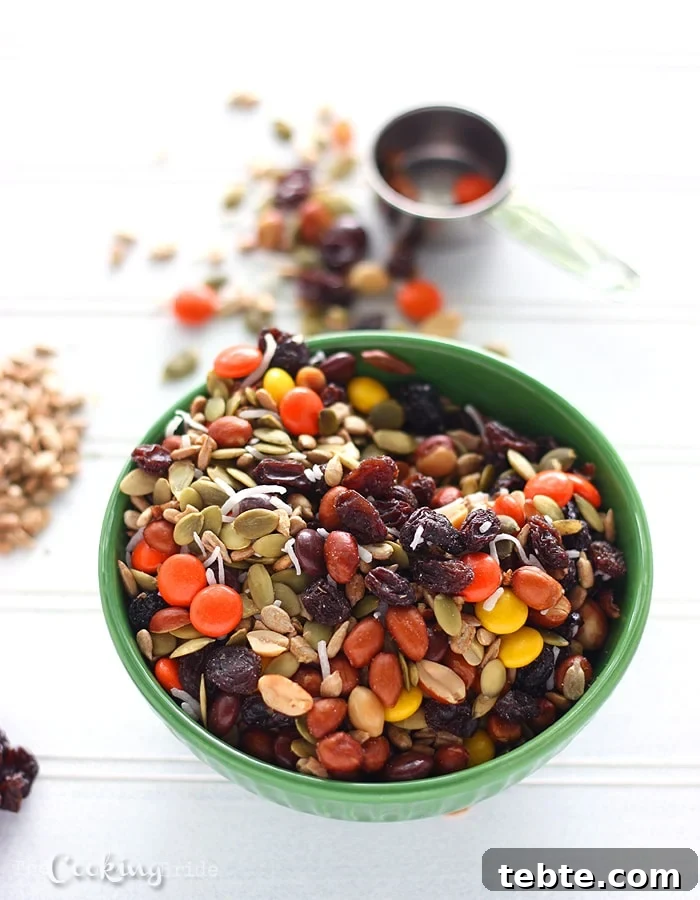30 Creative Ways to Repurpose Leftover Halloween Candy 4 trail mix recipe