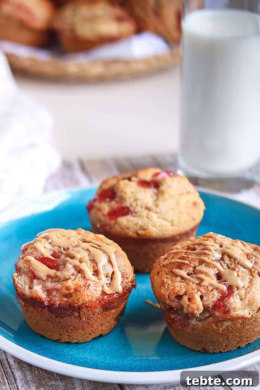 Peanut Butter and Jelly Muffins