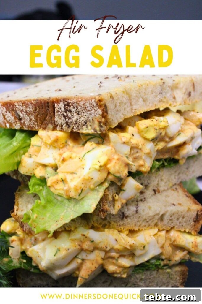 air fryer egg salad recipe dinners done quick pinterest