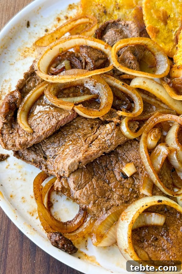 Cuban Bistec de Palomilla: Tender Steak with Onions Recipe 7 Cuban steak recipe with onions