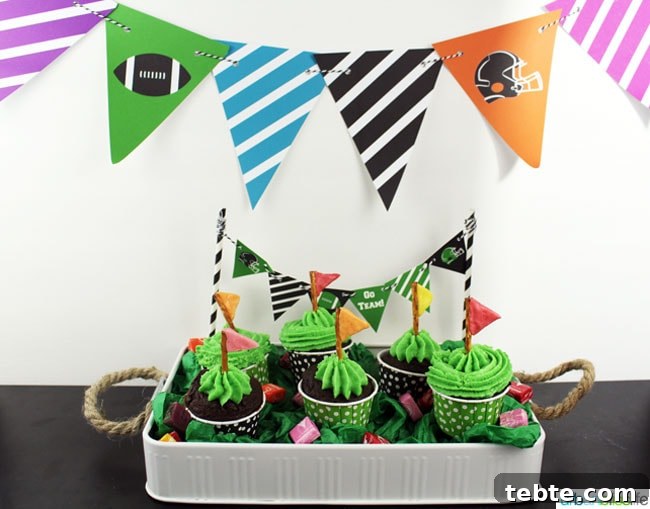 Game Day Party Printables on UrbanBlissLife.com