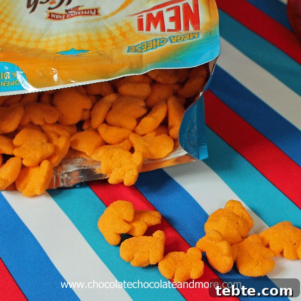 Fish Bowl Punch and Goldfish Puffs