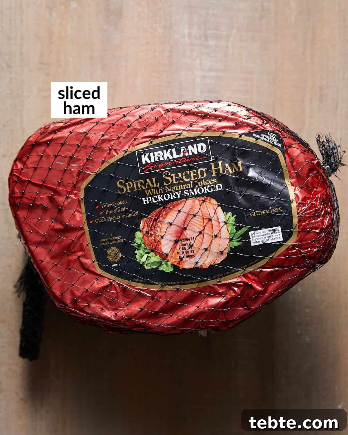 How to Cook a Spiral-Cut Ham for Juicy, Even Results 3 Image of ingredients needed for spiral ham.