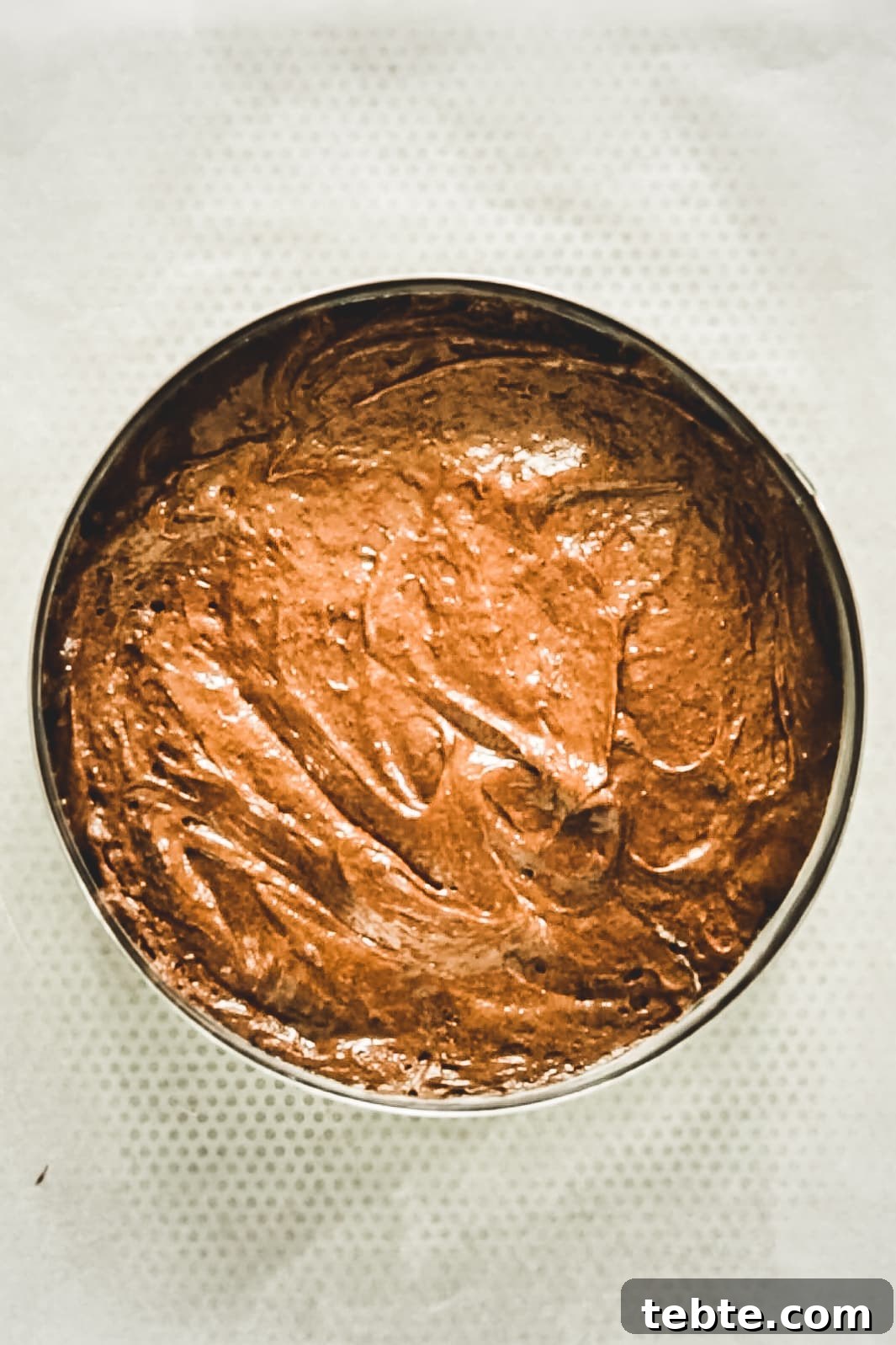 moule avec de la pâte