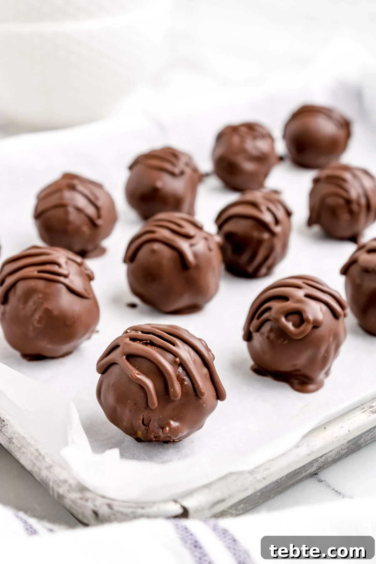 No-Bake Chocolate-Covered Cookie Dough Truffles 11 cookie dough truffles