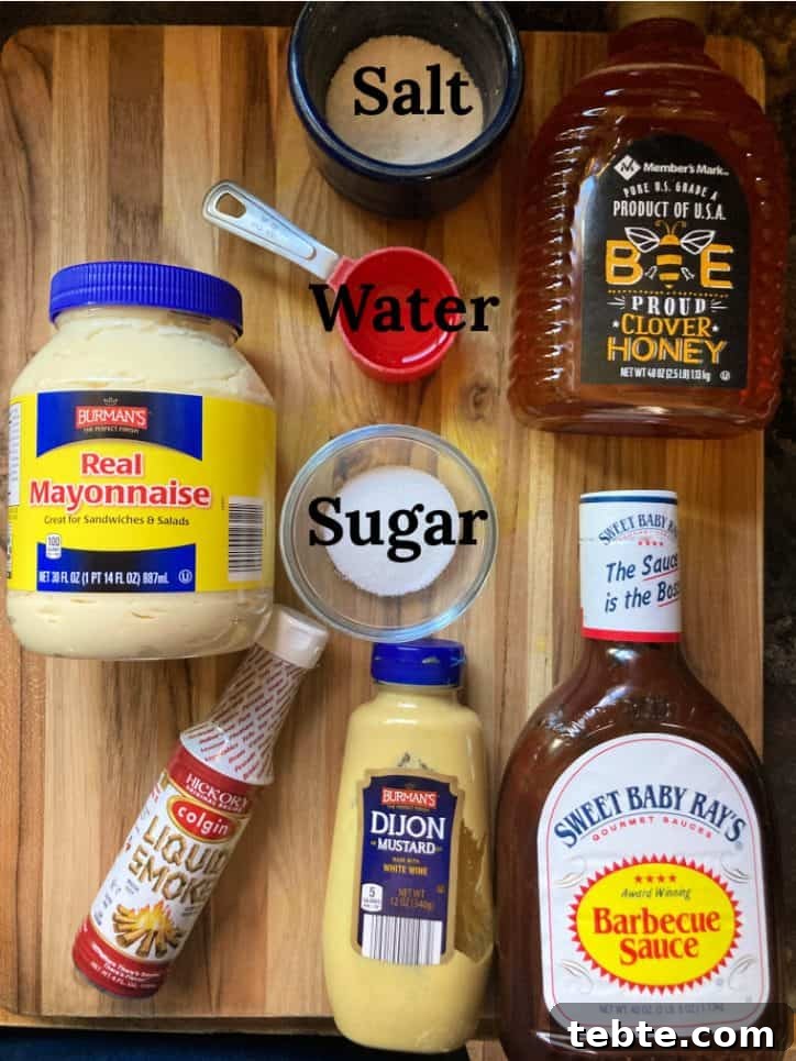 Copycat Chick-fil-A Sauce Recipe for Homemade Dipping and Burgers 3 ingredients on table