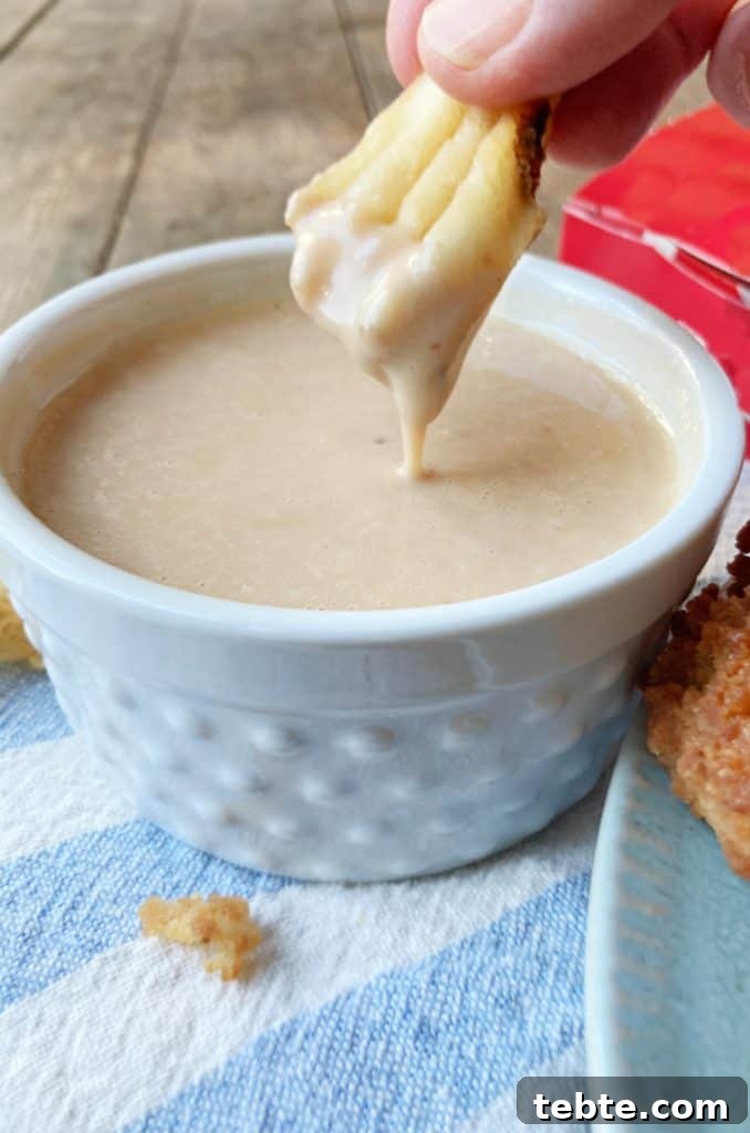 Copycat Chick-fil-A Sauce Recipe for Homemade Dipping and Burgers 6 chick fil a sauce and fry