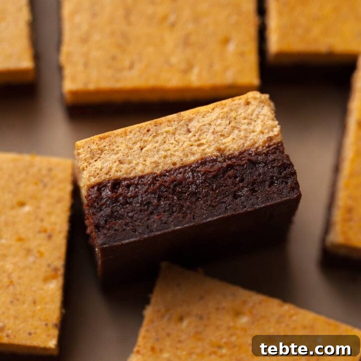Gluten Free Pumpkin Cheesecake Brownies