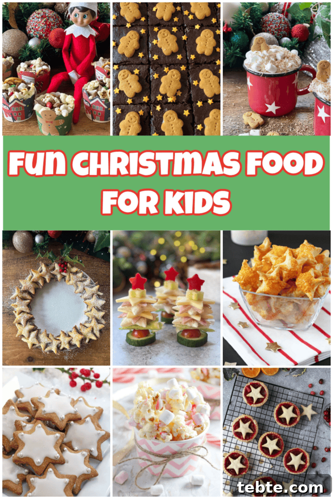 Gingerbread Smoothie Recipe: Spiced Holiday Breakfast Drink 5 Fun Christmas Food For Kids collage