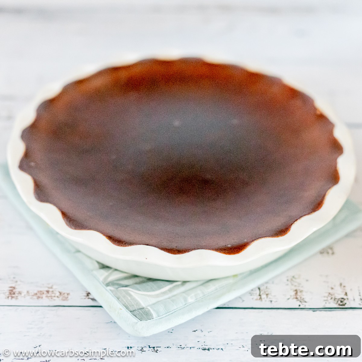 Crustless Ketovore Pumpkin Spice Pie Recipe 21 Letting the Pie Cool | Low-Carb, So Simple