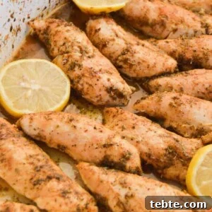 Crispy Lemon Pepper Chicken Tenderloins with Zesty Garlic 5 Lemon Pepper Chicken Tenderloins