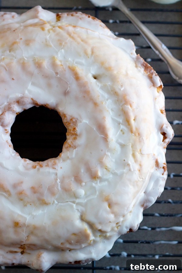 Glazed Old-Fashioned Buttermilk Donut Cake Recipe 2 Glazed Old Fashioned Buttermilk Donut Cake