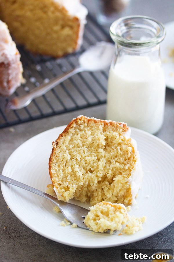 Glazed Old-Fashioned Buttermilk Donut Cake Recipe 4 Bundt pan cake
