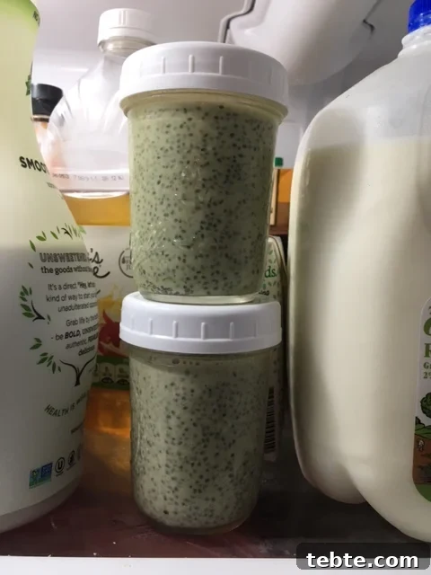 Creamy Overnight Matcha Chia Pudding Recipe 3 Ingredients for matcha chia pudding