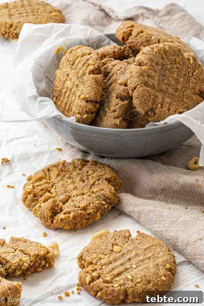 Low-Carb Sugar-Free Peanut Butter Cookie Recipe 6 Sugar Free Peanut Butter Cookie Recipe