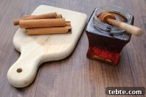 Mixture of Cinnamon and Honey
