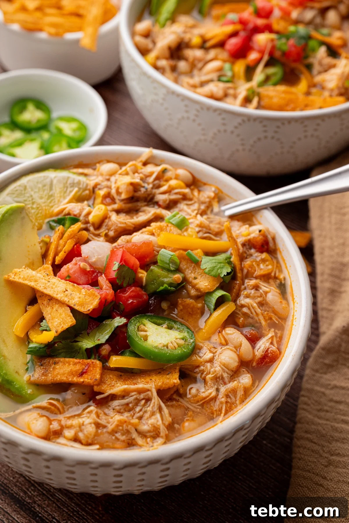 Slow-Cooker White Chicken Chili Recipe (Low-Calorie Crock-Pot) 5 img 3324 4
