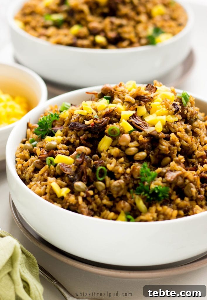 Trinidad Oxtail Pelau Recipe + Black History Month Virtual Potluck Guide 8 PELAU (1 of 1)-3