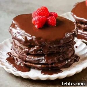 Decadent Chocolate Pancakes Recipe for Fluffy, Rich Pancakes 8 img 35802 7