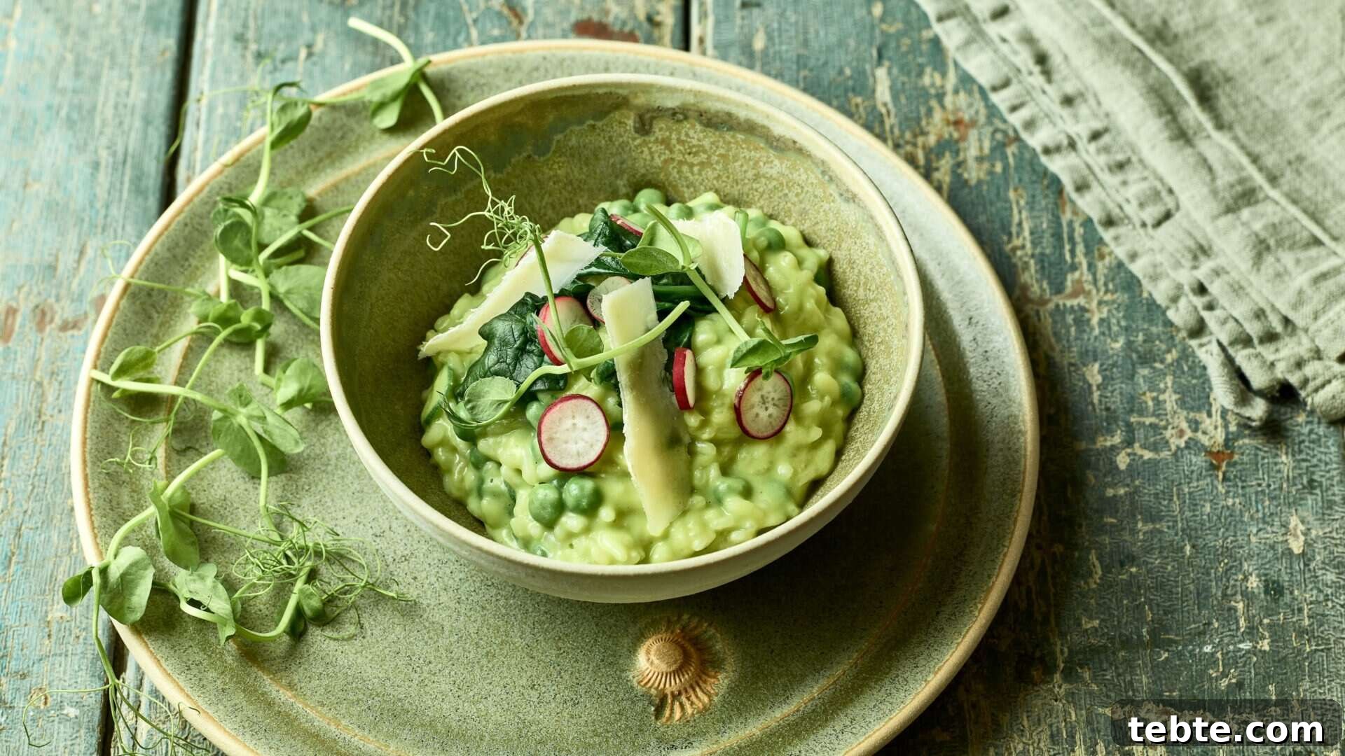 Creamy Pea and Mint Risotto Recipe for Spring Meals 2 pea-mint-risotto-recipe