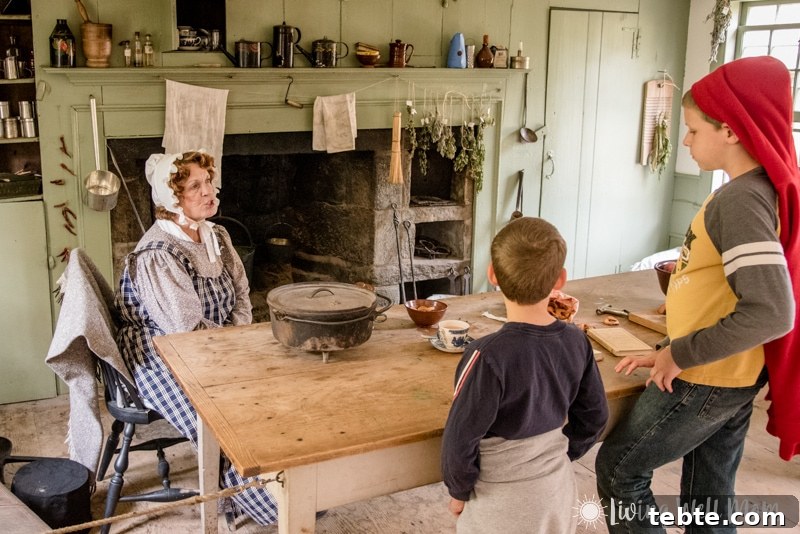 10 Compelling Reasons to Visit Old Sturbridge Village PMID 8 Old Sturbridge Village kitchen