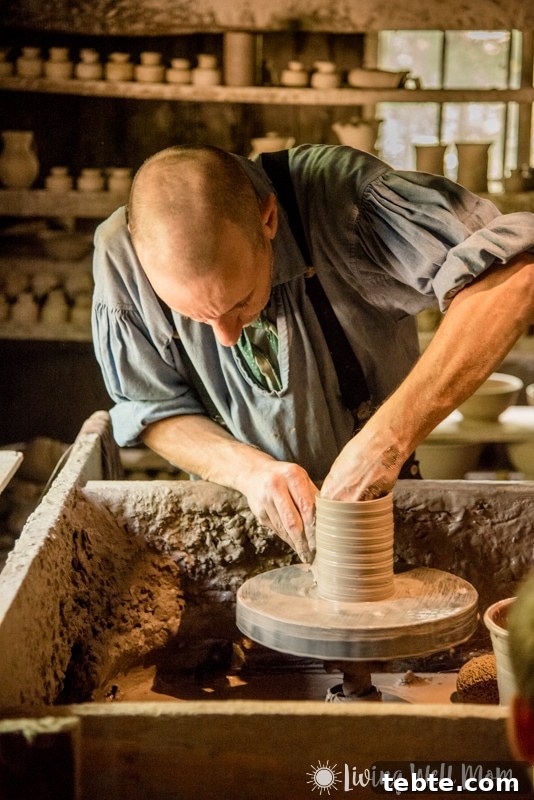 10 Compelling Reasons to Visit Old Sturbridge Village PMID 9 Old Sturbridge Village potter