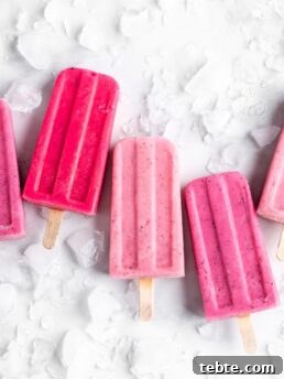 Guava and Dragon Fruit Popsicles Recipe for Refreshing Frozen Treats 8 Bright pink popsicles are made with guava juice, dragon fruit (pitaya), greek yogurt, and agave.