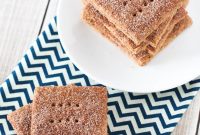Gluten-Free Vegan Cinnamon Sugar Graham Crackers Recipe