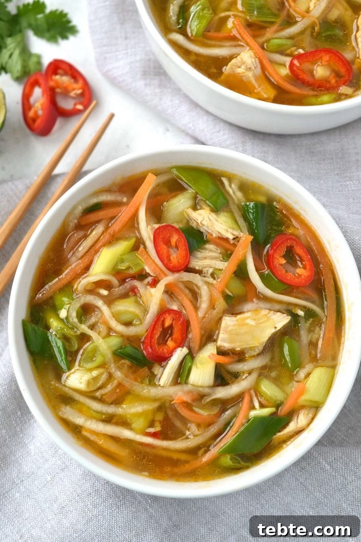 Paleo Asian Noodle Soup