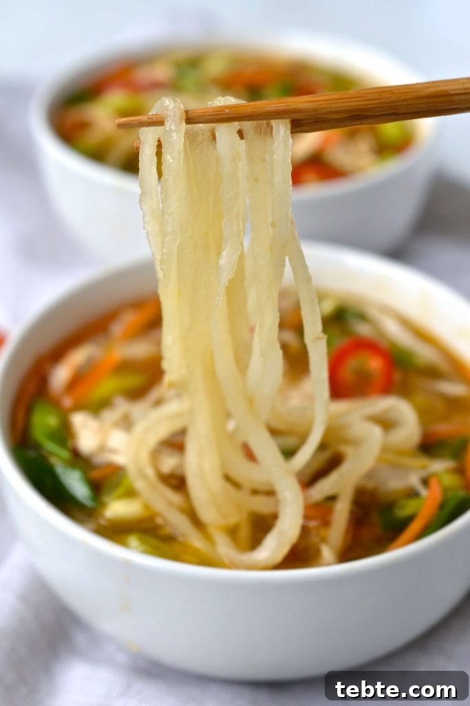 Paleo Asian Noodle Soup | Every Last Bite Paleo Asian Noodle Soup