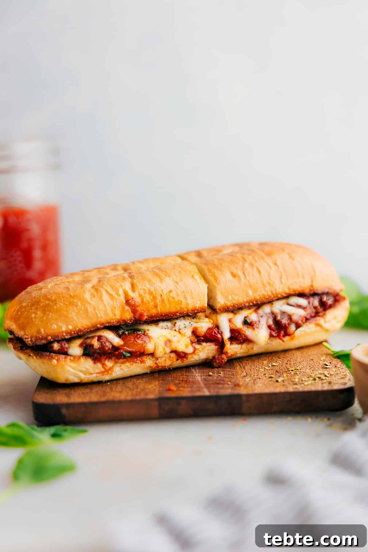 The Best Italian Sausage Sandwich Recipe Italian Sausage Sandwich fresh out of the oven and ready to be enjoyed.