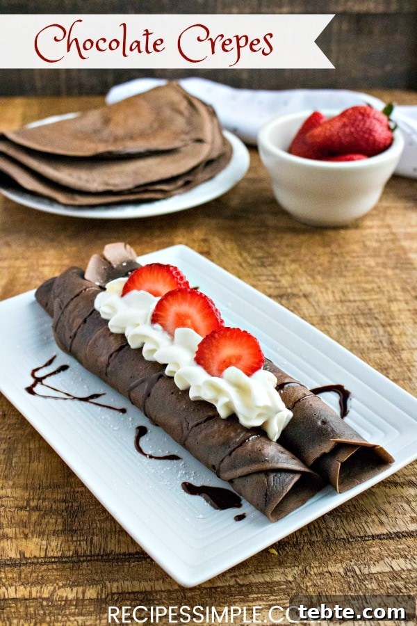 Best Chocolate Crepes Recipe
