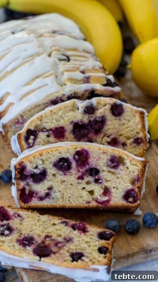 Blueberry Banana Bread