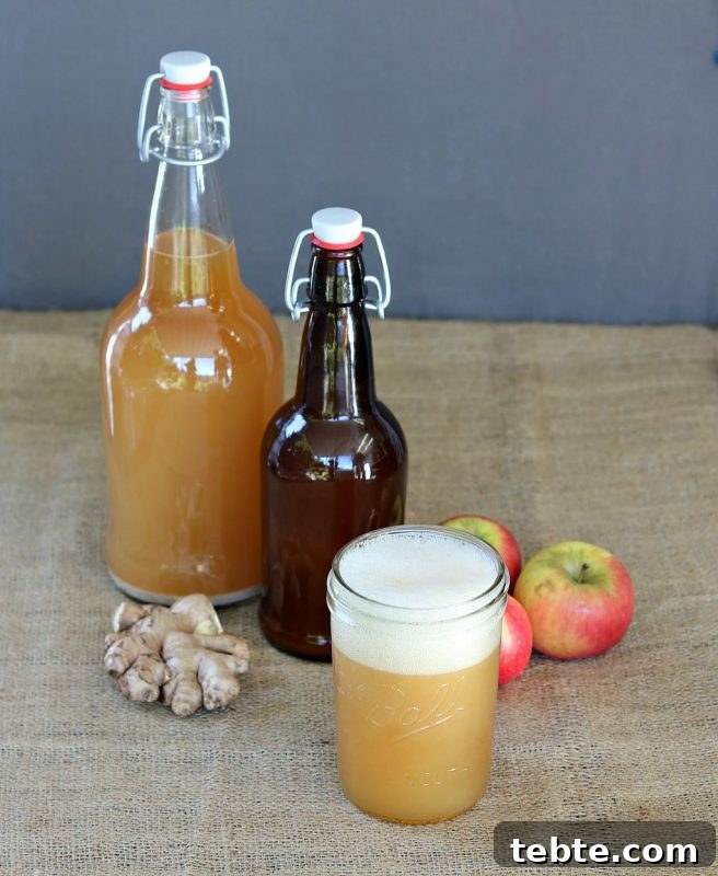 30+ Proven Methods for Preserving Apples All Year Round 22 Fermented Apple Ginger Beer (Image Courtesy of Grow Forage Cook Ferment)