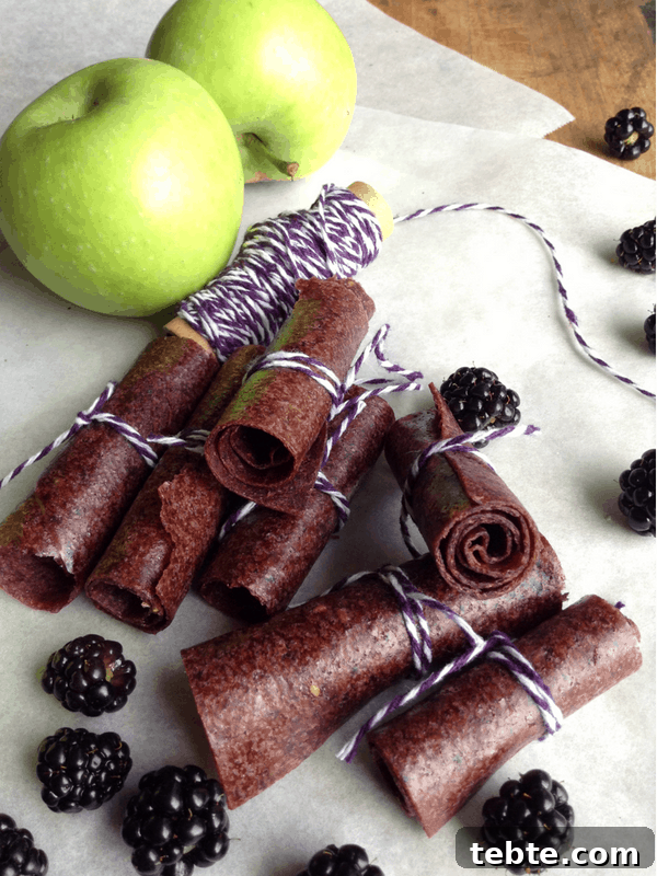 30+ Proven Methods for Preserving Apples All Year Round 7 Blackberry Apple Fruit Leather (Image Courtesy of Salt in My Coffee)