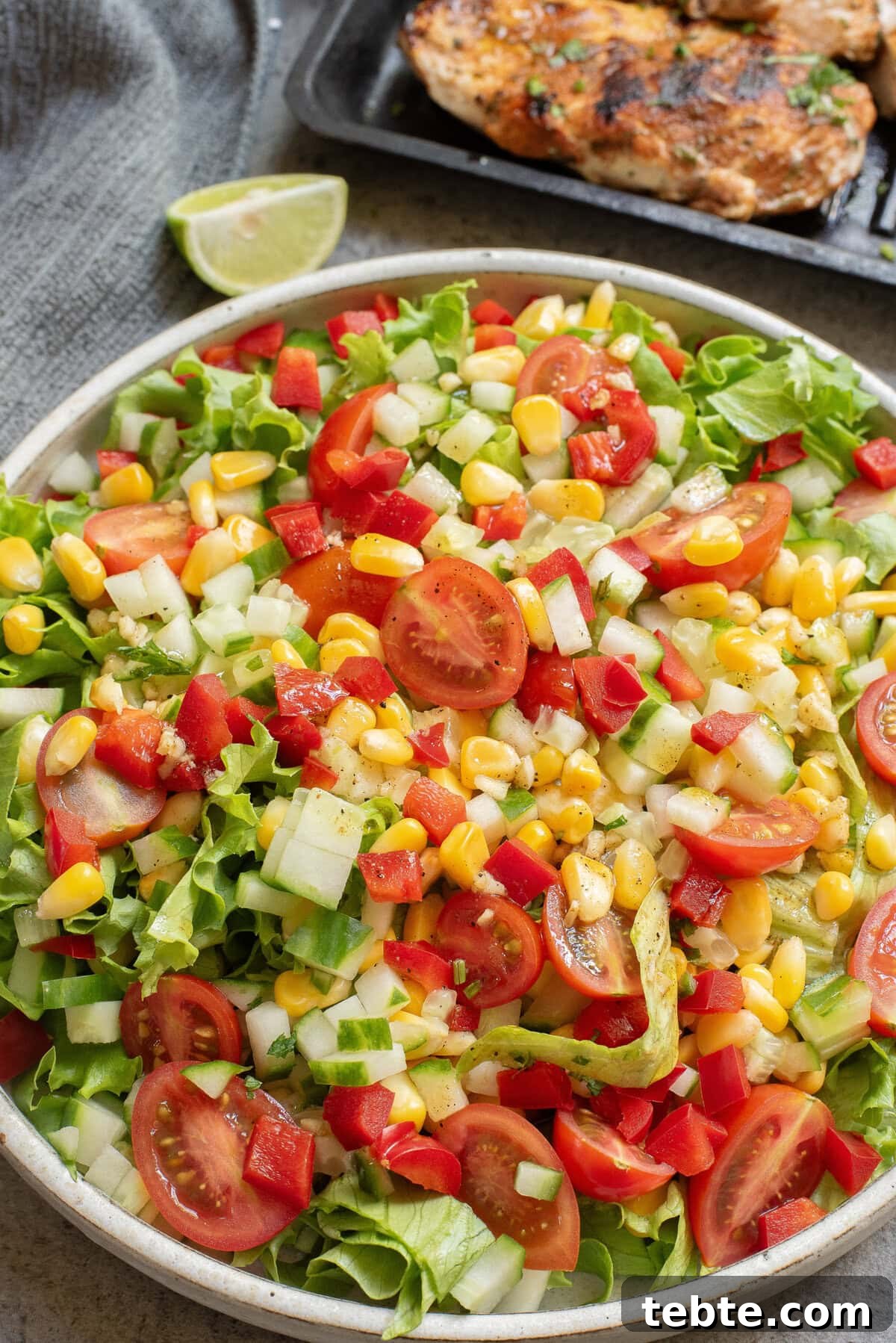 Mexican Grilled Chicken Chopped Salad with Avocado and Lime 10 img 4793344 9