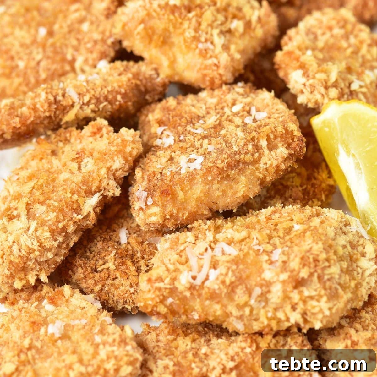 76 Gluten-Free Game Day Snacks to Share with Friends 6 Up close view of turkey nuggets