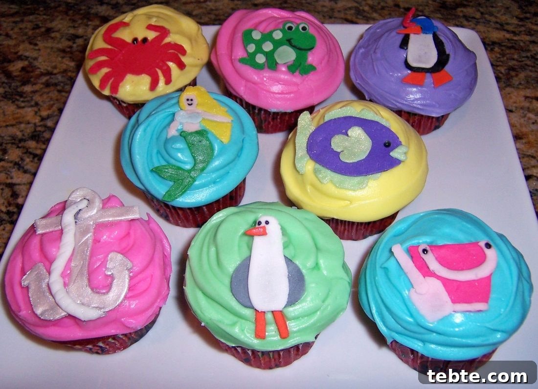 Mermaid Cupcakes Mermaid Cupcakes