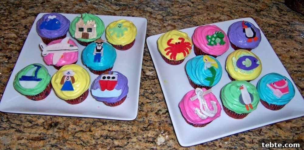 Cruise-Themed Cupcakes: Creative Ideas and Decorating Tips 2 Beach Cupcakes