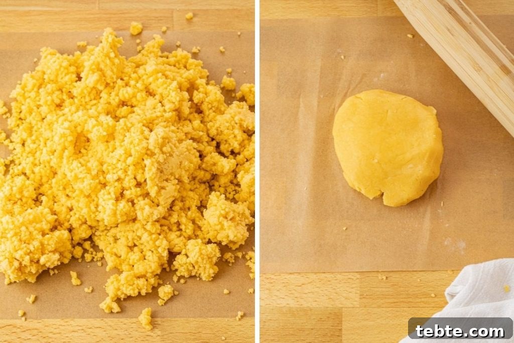 Crispy Homemade Cheese Crackers Recipe for Snack Lovers 4 dough for crackers in two images