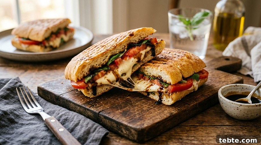 40+ Quick, Filling Lunch Ideas for Work (2026) 15 Caprese Ciabatta