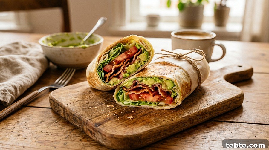 40+ Quick, Filling Lunch Ideas for Work (2026) 16 Avocado BLT Wrap