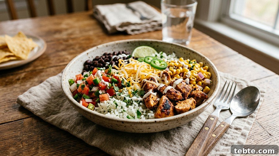 40+ Quick, Filling Lunch Ideas for Work (2026) 21 Chicken Burrito Bowl