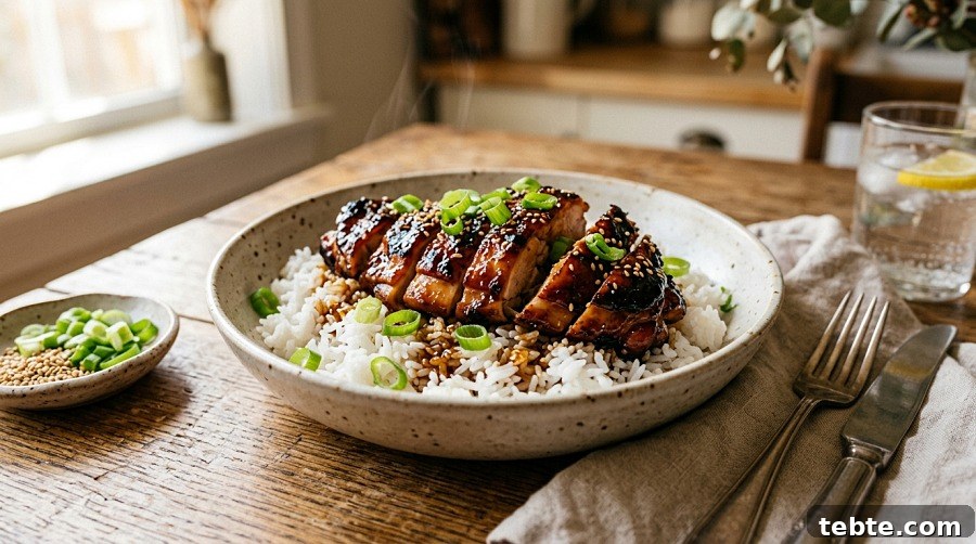 40+ Quick, Filling Lunch Ideas for Work (2026) 24 Honey Garlic Chicken Thighs with Rice