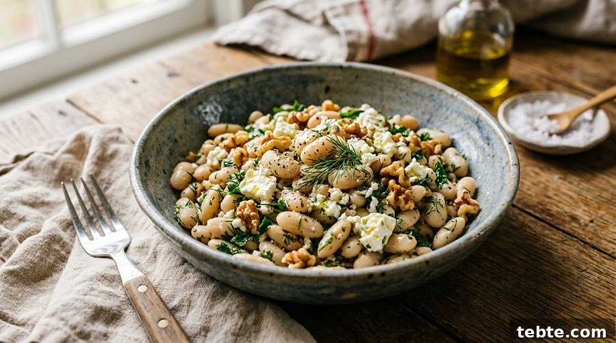 40+ Quick, Filling Lunch Ideas for Work (2026) 4 Lemon-Garlic White Bean & Feta Salad