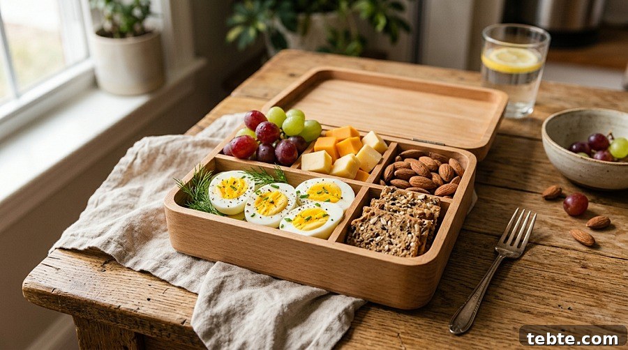 40+ Quick, Filling Lunch Ideas for Work (2026) 31 Hard-Boiled Egg Protein Box