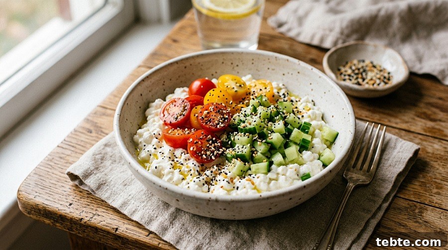 40+ Quick, Filling Lunch Ideas for Work (2026) 33 Savory Cottage Cheese Bowl