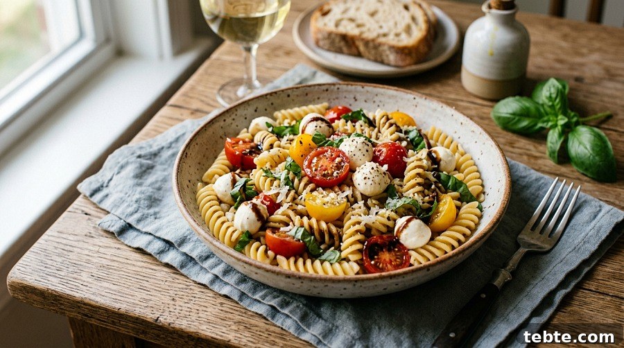 40+ Quick, Filling Lunch Ideas for Work (2026) 8 Caprese Pasta Salad
