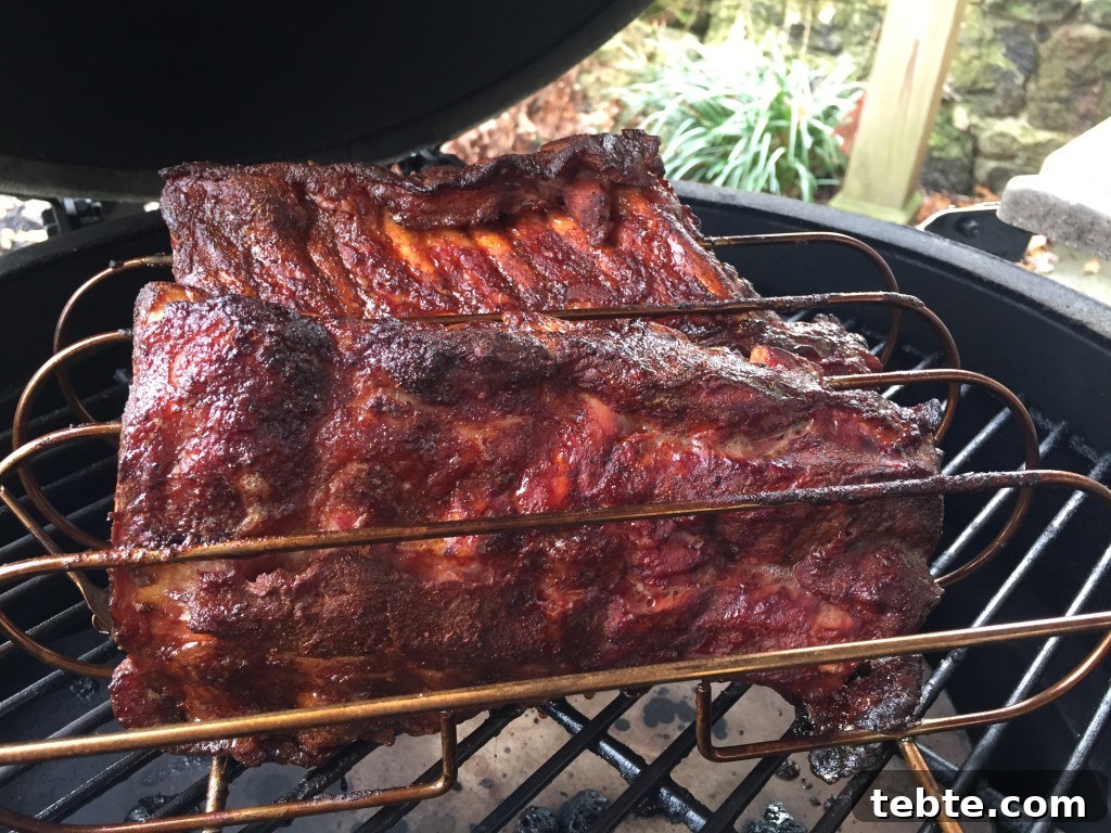 Gochujang-Glazed Baby Back Ribs on the Big Green Egg 7 img 51 6