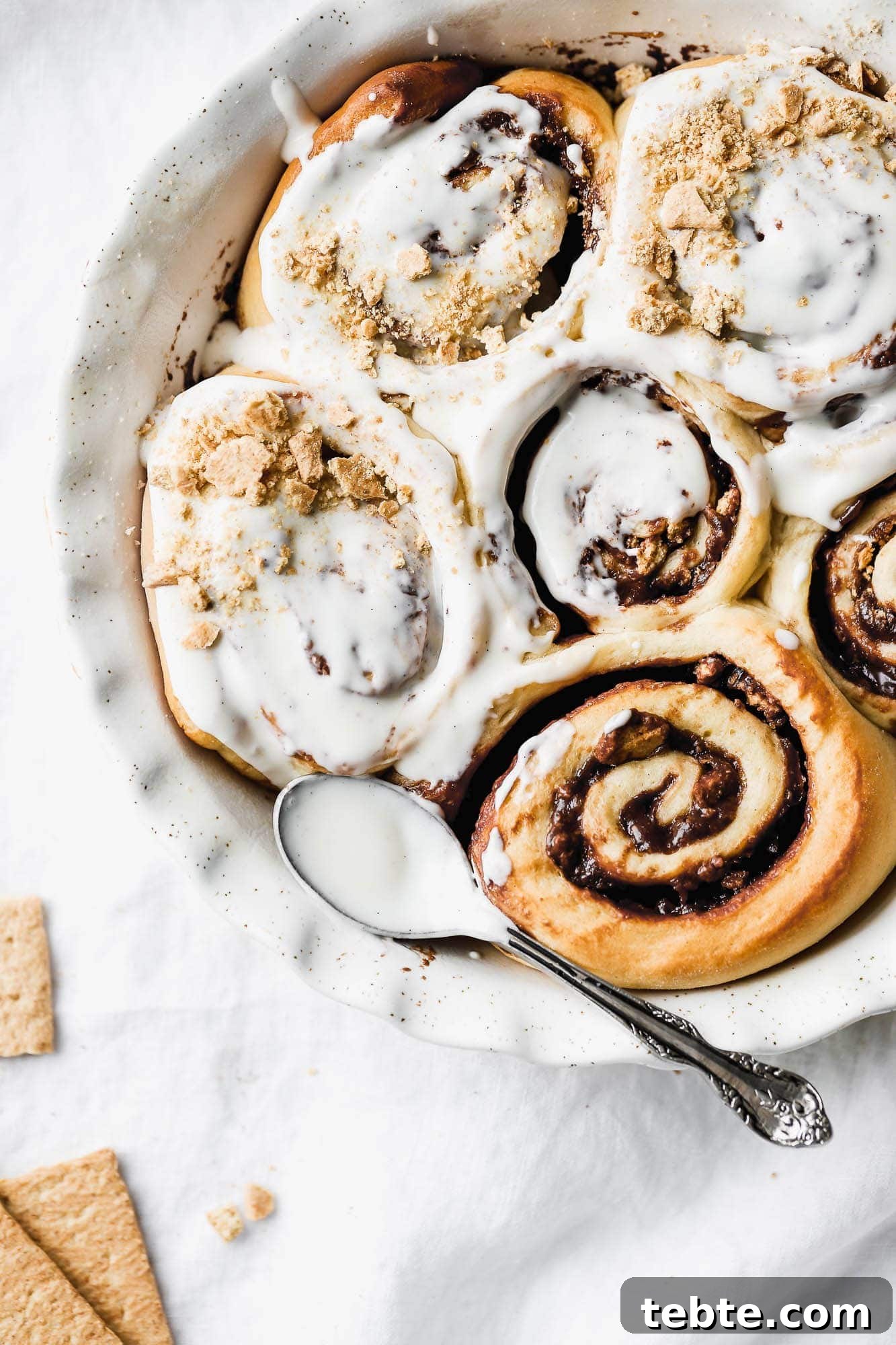 S'mores Cinnamon Rolls: Gooey Chocolate, Marshmallow & Graham Delight 2 img 5296 14